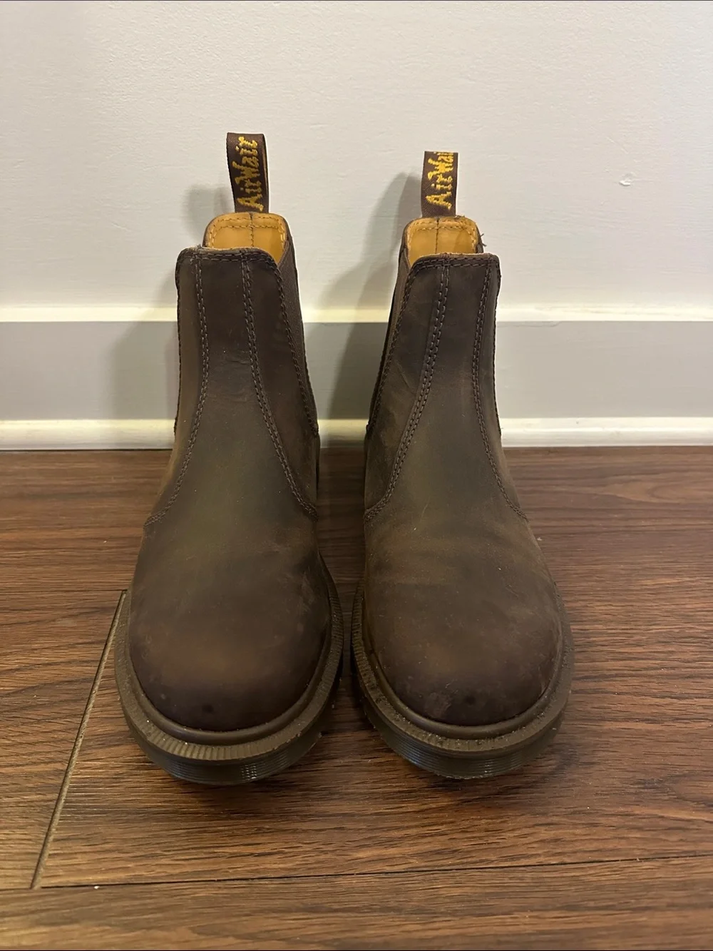 Dr. Martens Men’s Chukka Boots in Dark Brown Leather
